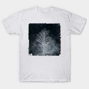 Dream Tree - Night Scene With Single Tree T-Shirt